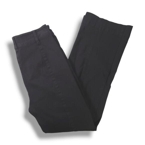 Urban Outfitters Wide Leg High Rise Button Front Dress Pants Black Minimalist S - Picture 2 of 11